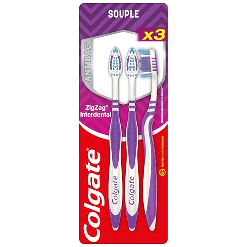 Brosses à dents Colgate ZigZag Souple, le geste fraîcheur pour toute la famille