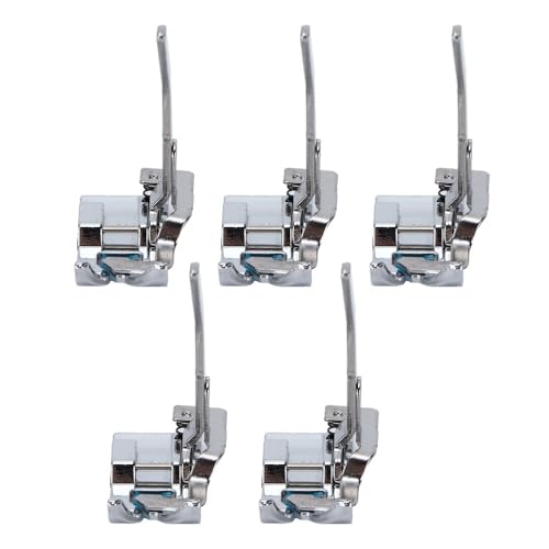 5 Piezas Pie Prensatelas para Máquina de Coser Universal miniatura 6