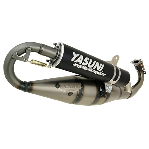 Escape Yasuni TUB423B negro para solucionar la pérdida de potencia en scooter 2T