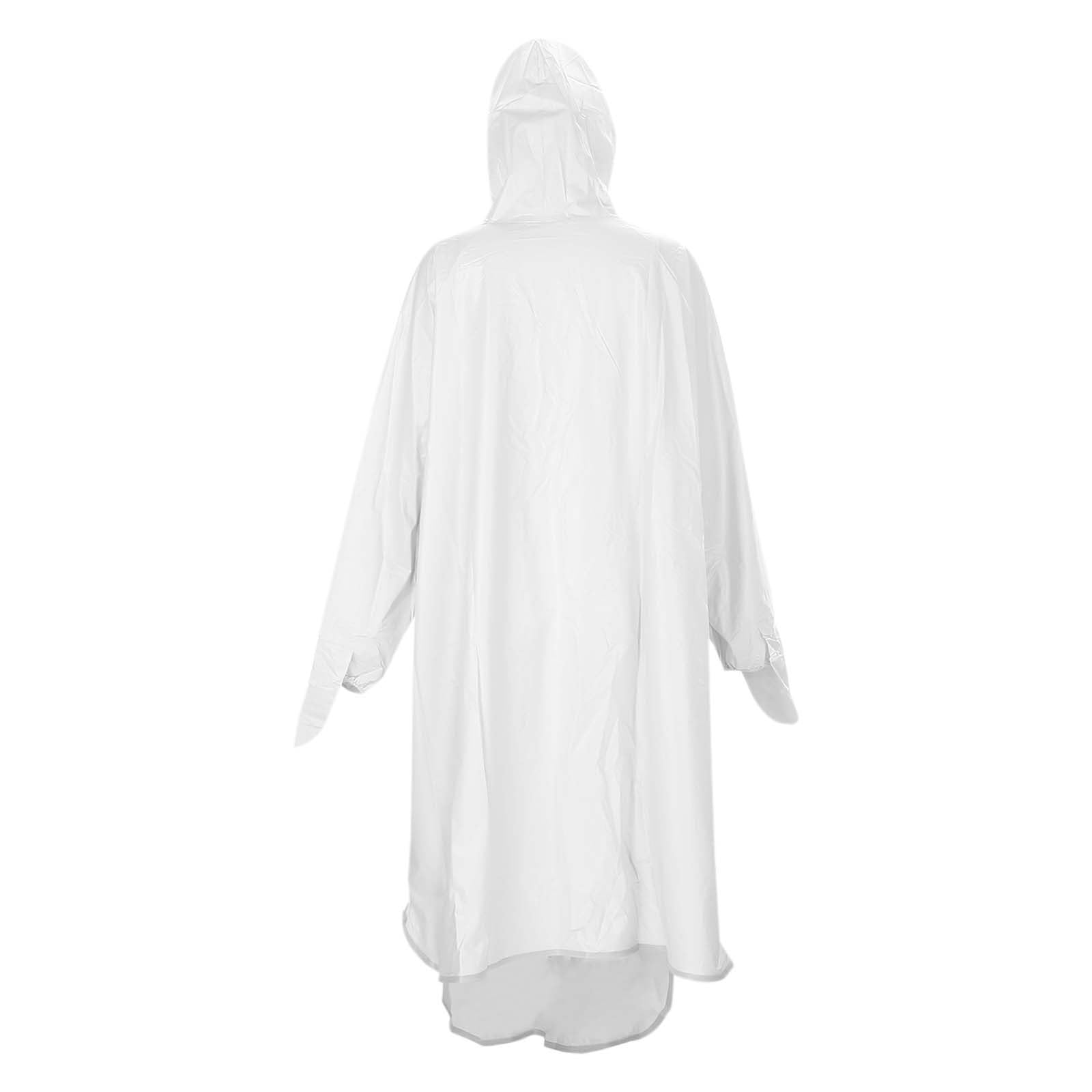 Generisch 2025 - Chubasquero de cuerpo completo para mujeres y adultos | Poncho de bicicleta largo para lluvia fuerte Chaqueta funcional transpirable para mujer