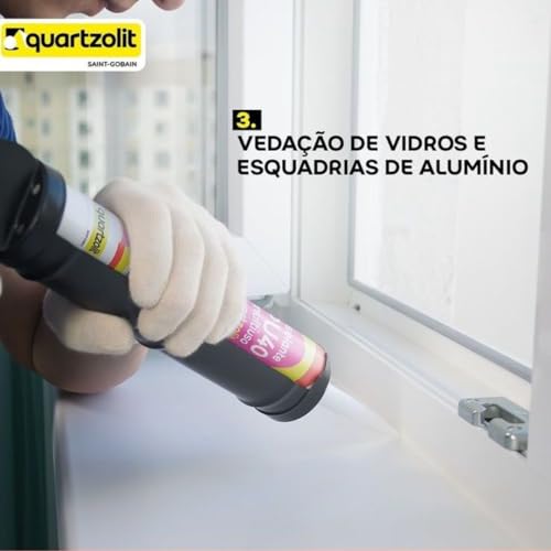 Selante Multiuso Pu40 Branco 360gr Quartzolit