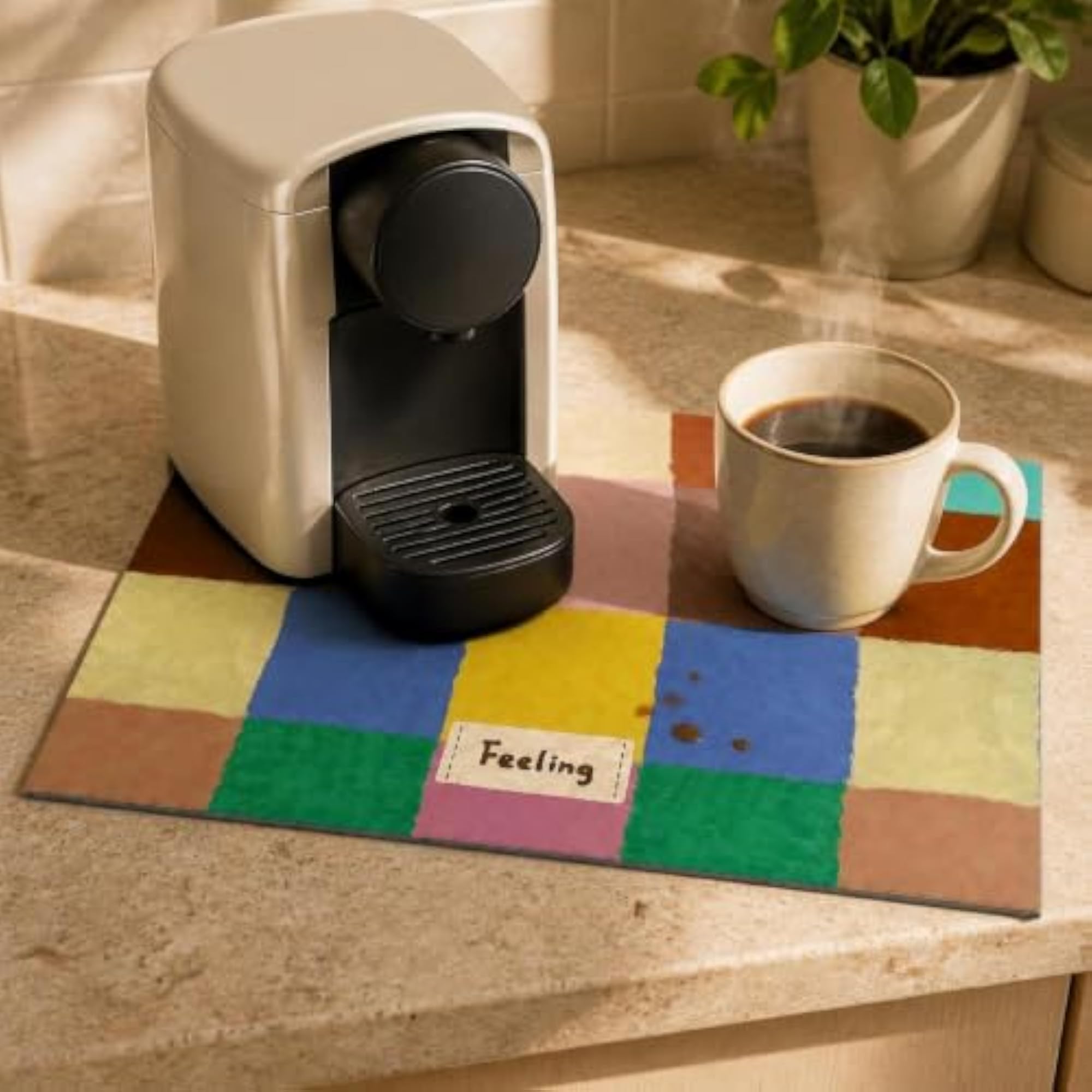 Diatomite Coffee Mat Absorbent Placemat