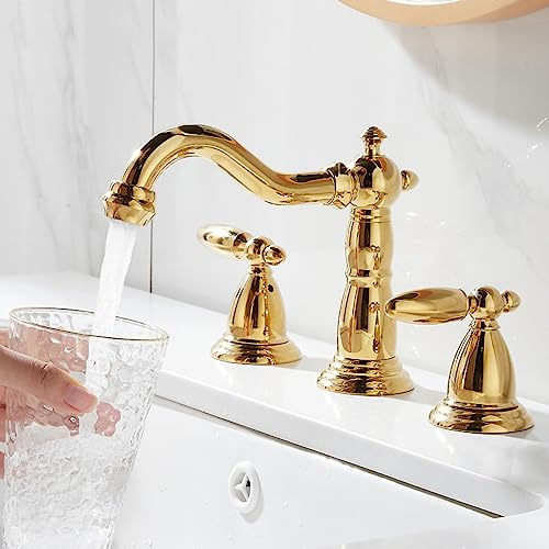 Robinet de salle de bain pour évier 3 trous et routine bien-être
