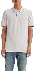 Levi's Slim Housemark Polo, Camisa, Hombre, Quarter Tipping Quiet Gray, M