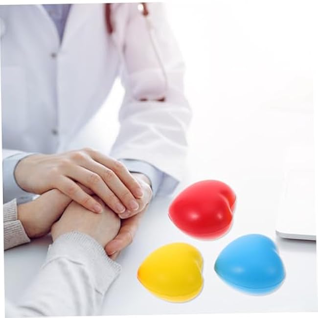Hand Strengthening Devices Hand Therapy Balls Heart Shape Exercise Balls Hand Exercise Grip Strengthener
