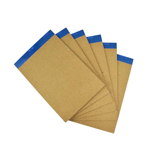 Image of CUBIC Scribbling Pad - Pack of 6 | 1 /4 Size (11 inch x 8.4 inch)| Premium Notepad for Office, School & Personal Use | Smooth Writing Paper, Tearable Sheets, Lightweight & Portable for Quick Notes & Sketching