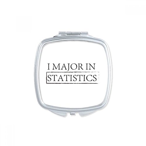 Miroir compact sciences sociales portable petit miroir main mignon