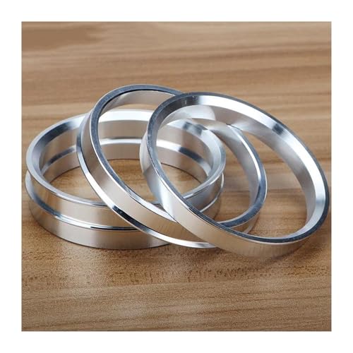 Bagues de centrage de roue 54.1-64.1mm en aluminium pour moyeu de voiture