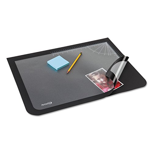 Artistic Lift-Top Pad Desktop Organizer, with Clear Overlay, 22 x