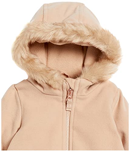 Osh Kosh Girls' Sweet Faux Wool Jacket Dress Coat, Camel, 5/6 #TOP3