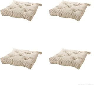 Ikeas Malinda Chair Cushion, Light Beige-4 Pack