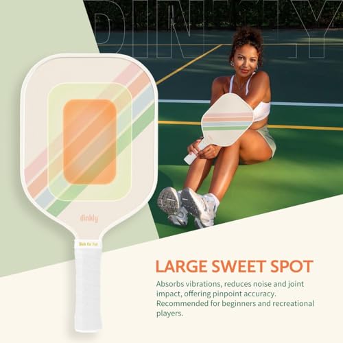 Image of Pickleball Paddles Set of 2 /4- USAPA Approved Graphite /Fiberglass Pickleball Racket, 2 Pickleball Rackets, 4 Balls and 1 Portable Carry Bag, Aesthetic Pickle Ball Set for Men Women Beginners