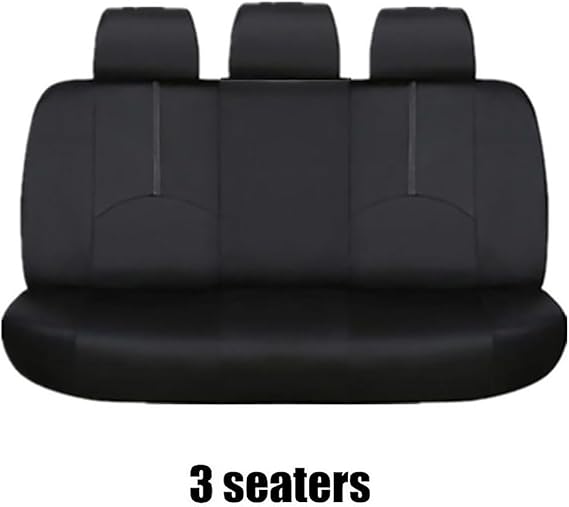 9pcs Full Set Car Seat Covers for Suzuki Baleno II Hatchback 2022 2023 2024 Universal Seat Protectors Cushion Front Back Waterproof Seat Headrest Covers Interior,Beige, normal