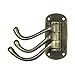 Deltana TSH40U5 4-Inch Projection Heavy Duty Triple Swivel Hook