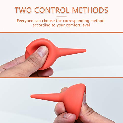 Timoo Ear Syringe 2 Ounce Hand Bulb Syringe Soft Rubber Ear Washing Squeeze Bulb for Kids Adults