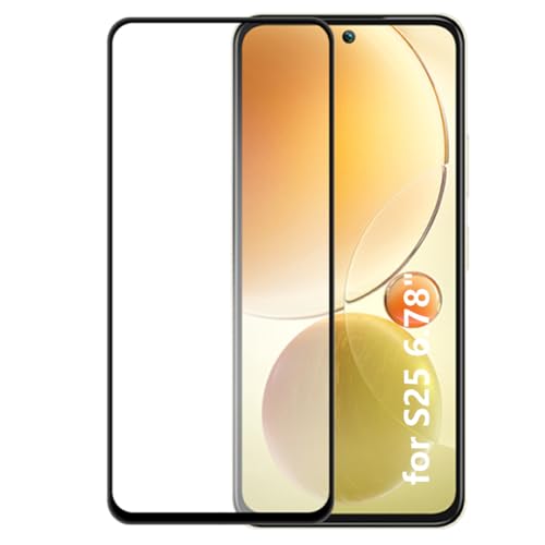 Kepuch Screen Protector Compatible for itel S25 6.78" - Tempered Glass 2 Pack