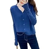 [JLBOCMGT] カーディガン レディース 長袖 ニット セーター トップス インナー アウター Ｖネック 重ね着 前開き 保温 防寒対策 軽い アウター 薄手 カジュアル 柔らかい 着痩せ 通勤 お出かけ 春 秋 冬