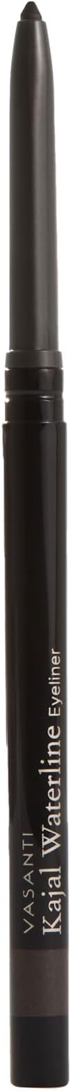 Kajal Waterline Eyeliner Pencil - Long-lasting, Waterproof, Smudge-proof, Safe for Sensitive Eyes, Waterline Eye Liner - Opthalmologist Approved and Tested (Rich Brown)