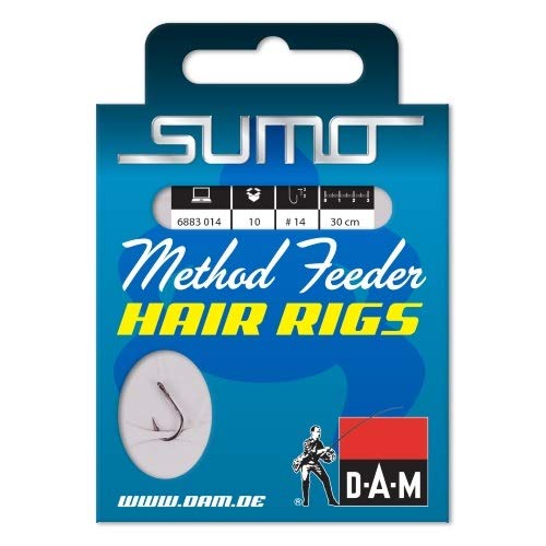 sumo Method Hair Rigs – 10 cm – # 10