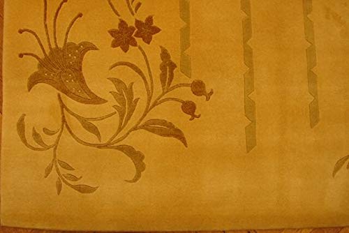 5X8 Modern Rug Fine Workmanship Wool&Silk Rug French Renaissance Design Accent #TOP4