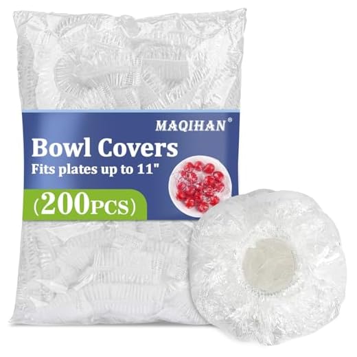 MAQIHAN Reusable Plastic Food Covers