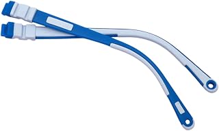 articulo Genérico Patillas De Gafas De Silicona Para Niños Con Agujeros 1 Par De Fundas Azules Y Blancas Para De Patillas De Repuesto Originales Para Gafas Accesorios Para Gafas
