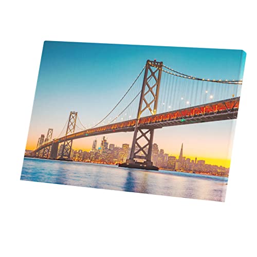 Tableau San Francisco Golden Gate pour sublimer un mur blanc vide