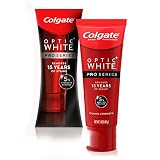 Colgate Optic White Pro Series Whitening Toothpaste with 5% Hydrogen Peroxide, Enamel Strength, 3 oz