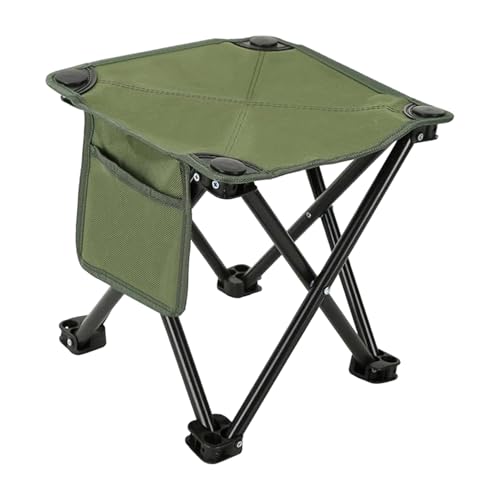 Genérico Sillas de Camping Plegables,Silla Plegable Picnic Tela Oxford | Silla De Camping De Montaje Rápido Resistente con Bolsillos Laterales Y Base Antideslizante para Playa Y