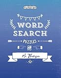  Word Search Puzzles for Mr. Thomson