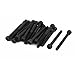 M4 x 40mm 12.9 Alloy Steel Hex Socket Head Cap Screws Bolt Black 20pcs