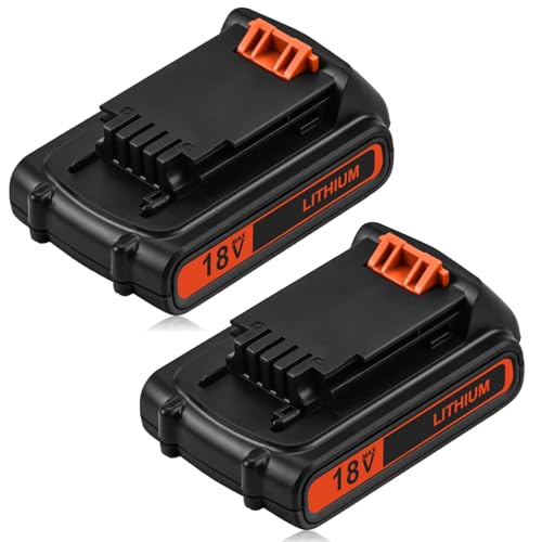 2X 18V 3.0Ah LBXR20B replacement for Black Decker battery 18V LB2XR20 LBX20 BL2018 LBXR20B LBXR20 LBXR20-OPE LBXR2020 LB2X4020 Goodexo
