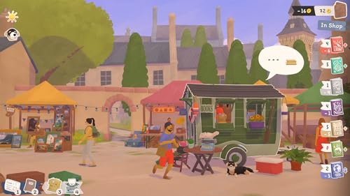 Tiny Bookshop Nintendo Switch : jeu de simulation de librairie ambulante