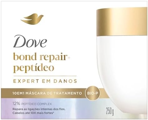 Dove Máscara Capilar 10 em 1 Bond Repair + Peptídeo 250g