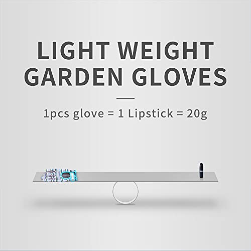 Dulfine High Performance Women Garden Gloves,Durable Synthetic Leather And Breathable Mesh Fabric For Every Beautiful Women And Her Lovely Garden.excellent Grip (Large) #TOP3