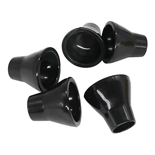 Histar 5Pcs Golf Ball Pick Up Grip Finger Rubber Picker Pick Up Tool Black #TOP6