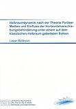 Halbraumdynamik nach der Theorie Poröser Medien und Einfluss der Horizontalverschiebungsbehinderung unter einem auf dem klassischen Halbraum ... des Lehrstuhls für Baumechanik)