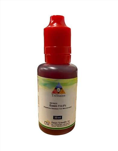 Eosin Y 0.5% (W/V) & Methylene Blue 1% (W/V) Aqueous Solution 30 Ml Each #TOP2