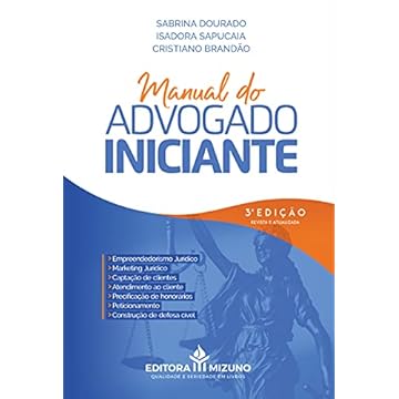 Capa do livro Manual Do Advogado Iniciante 3ª Edição