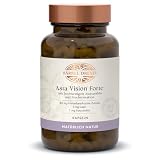Asta Vision Forte Augen Vitamine mit DHA, Astaxanthin, Lutein & Zeaxanthin. Augen Komplex mit Vitamin A, B2, C, E & Zink. 30 vegane Kapseln Bärbel Drexel
