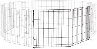 Universal Pet Playpen 2-Panel Extension Kit | Fits Metal 24-Inch Dog Pens |