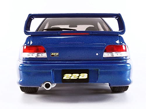 Solido S1807401 1:18 1998 Subaru Impreza 22B-Sonic Blue Bmw Collectible Miniature Car #TOP3