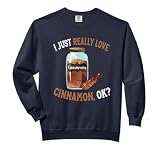 I Love Cinnamon - Cute and Funny Cinnamon Comfort Colors Adult Sweatshirt