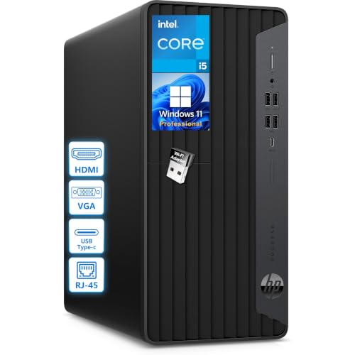 Image of HP ProDesk 600 G6 Business Desktop PC, Intel Core i5, 16GB RAM, 1TB SSD