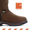 Frye Supply Men's FR40101 Brown and Black The Safety-Crafted Western Boot Steel Wellington, 10.5M #3