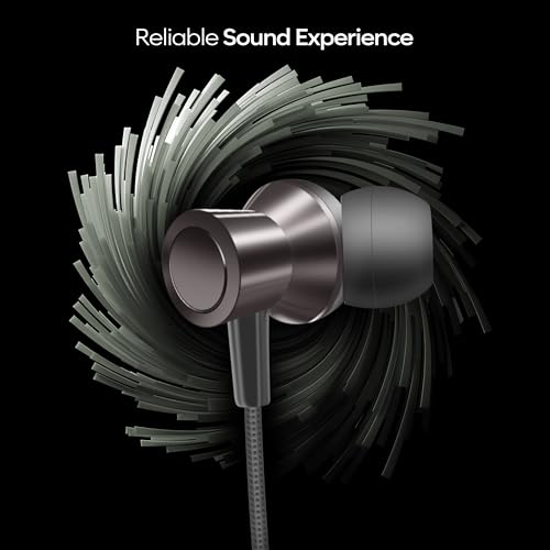 Image of TP TROOPS Neckband Bluetooth Headphones with 50 Hours Playtime with 10mm Drivers, Rich Music Experience, Type C Charging, Bluetooth 5.3 Wireless in-Ear Earphones with Mic, Voice Assistant (Dark Grey)