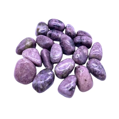 ALCHIMIA- Pietre burattate cm.2-3 cristalloterapia 1pezzo Lepidolite