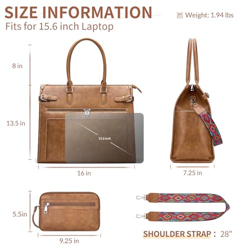 SYTRAH faux leather tote bag – image 4