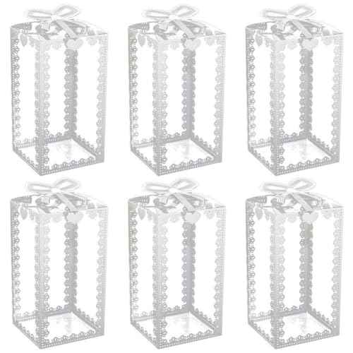 Boîte transparente en PVC pour chocolats et biscuits de fêtes - 7