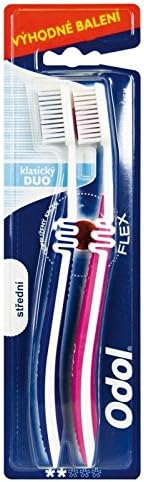 Aquafresh/Odol Classic Flex Toothbrush, Medium - Pack of 6 (2 x 3)